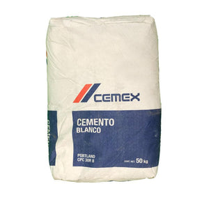 CEMENTO BLANCO - BULTO 50 KG. (CEMBLANCO)